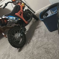 Pit Bike Dirt Bike  Runs An Rides