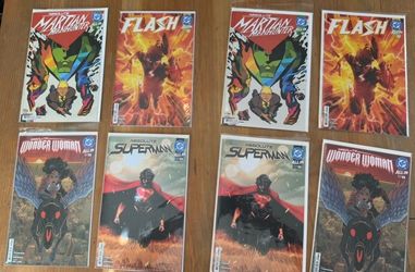 Absolute Wonder Woman flash Martian man Hunter comcis for sale