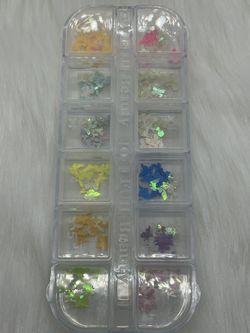 Butterflies and Glitter decals