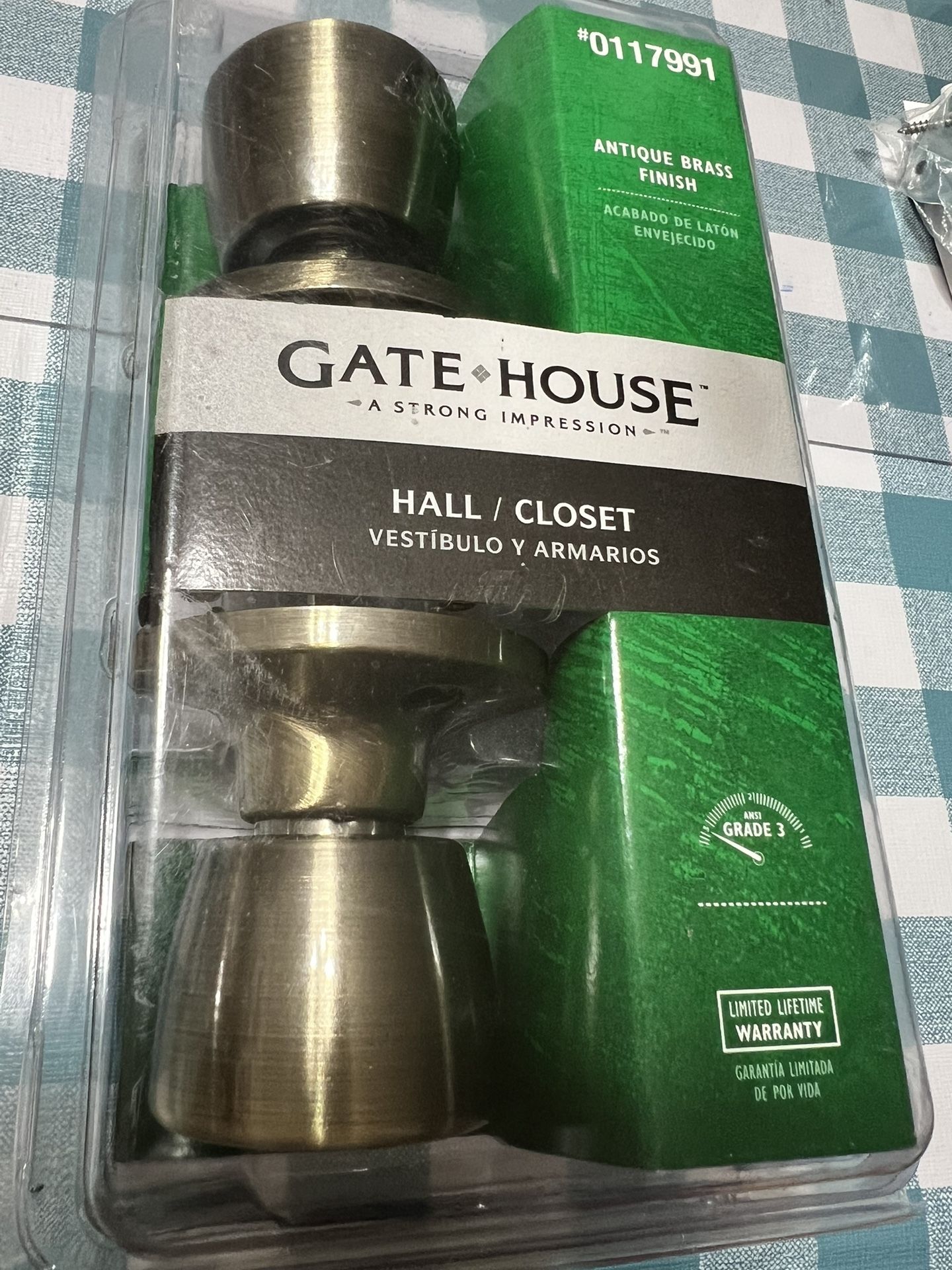 Closet Door Knob And Coat And Hat Hook