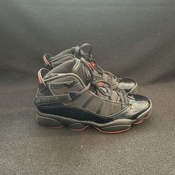 Jordan 6 Rings “Black Infrared” Sz 8