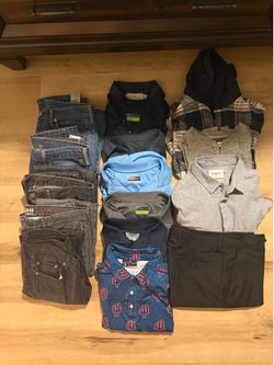 Men’s Clothes (Levi’s, PGA, Etc.)
