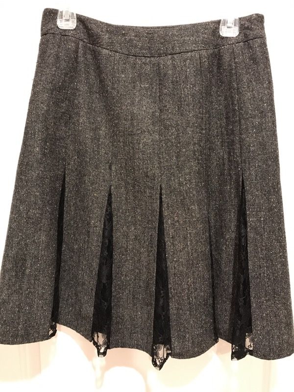 Skirt with black lace size 8