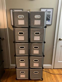 Cube Organizers with Shelves