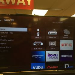TCL 50” Class 4-Series 4K UHD Roku Smart Tv