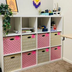 Storage Shelf with Square Boxes(Baskets not Included in Price) 