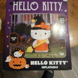 HELLO KITTY HALLOWEEN INFLATABLE 