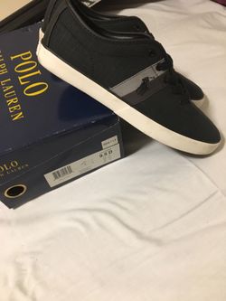 Men’s Polo Tennis Shoes size 9 1/2 only worn once