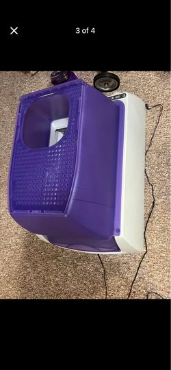 Self cleaning cat litter