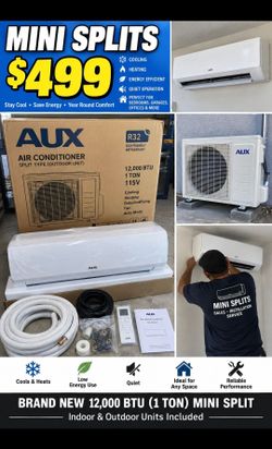 Air conditioner minisplit mini split 12k