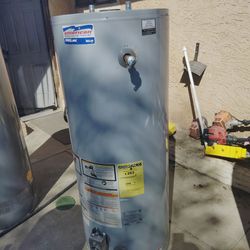 AMERICAN PRO LINE 50 GALLON WATER HEATER FREE INSTALL & HOSES