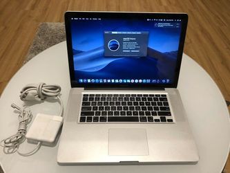 (2011)Apple A1286 Macbook Pro Quad Core i7 2.0ghz 8gb 500gb HHD Sierra