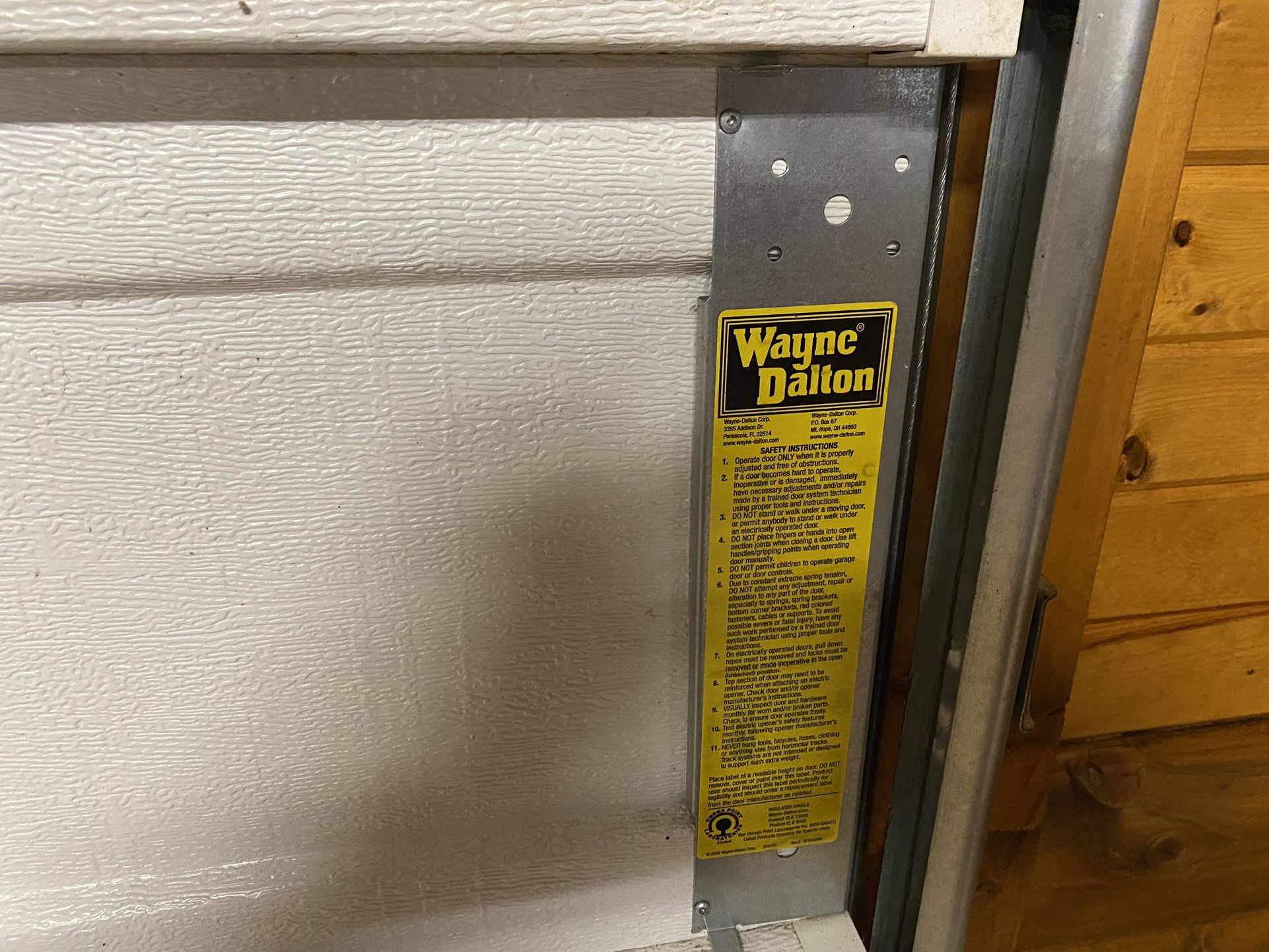 Garage Door Panels For Sale 16 Foot Long Wayne Dalton Steel Insulated