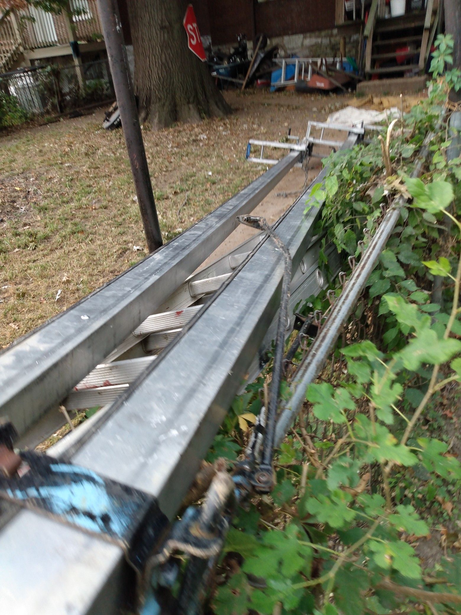 Werner pump jacks for siding