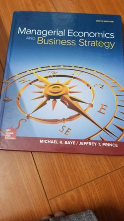 Managerial Economics & Business Strategy (Mcgraw-hill Series Economics)