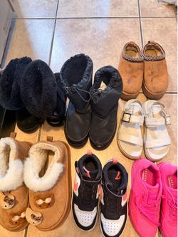 Tenis y botas niña