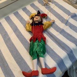 Vintage jester Marionette