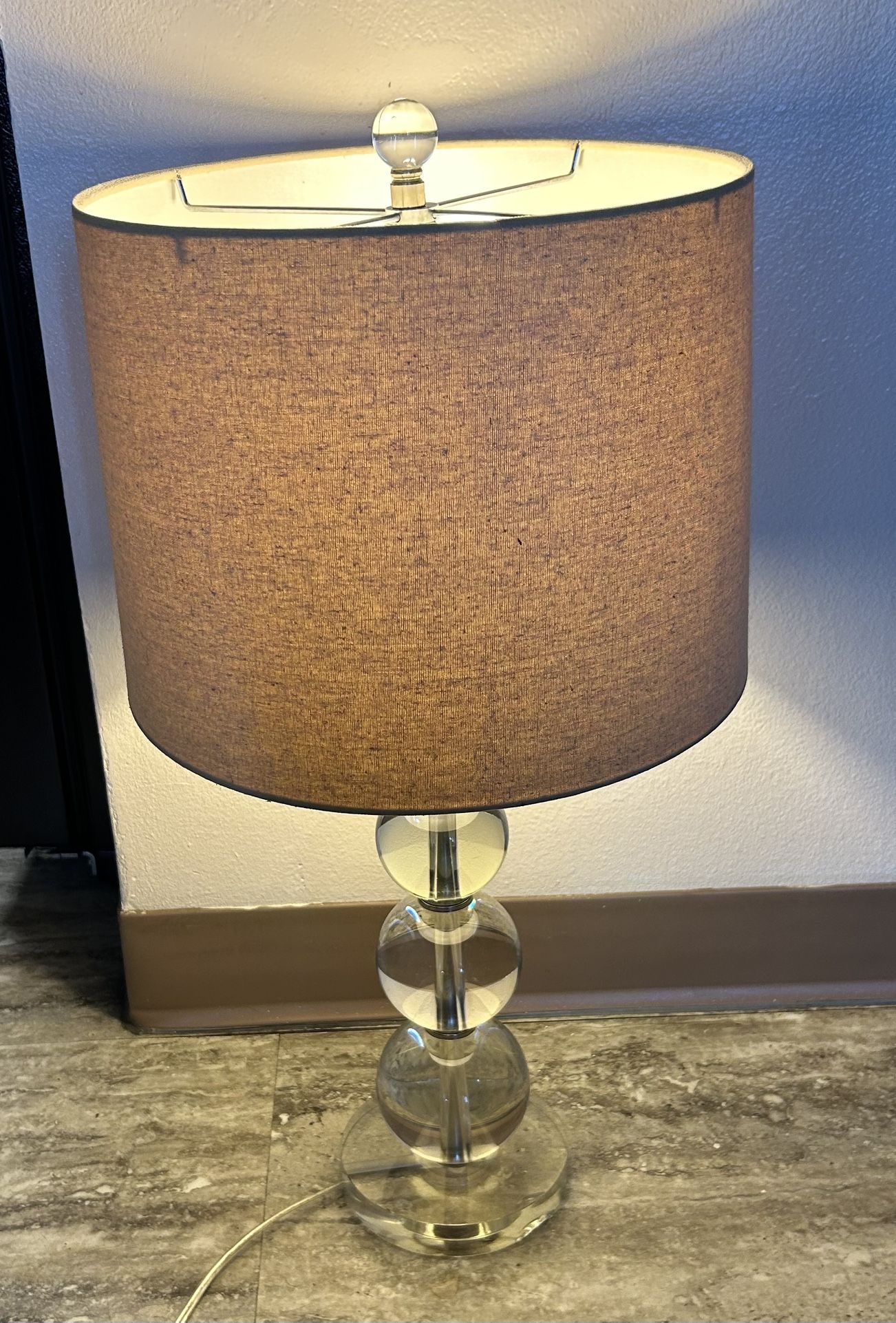 Antique Glass Lamp