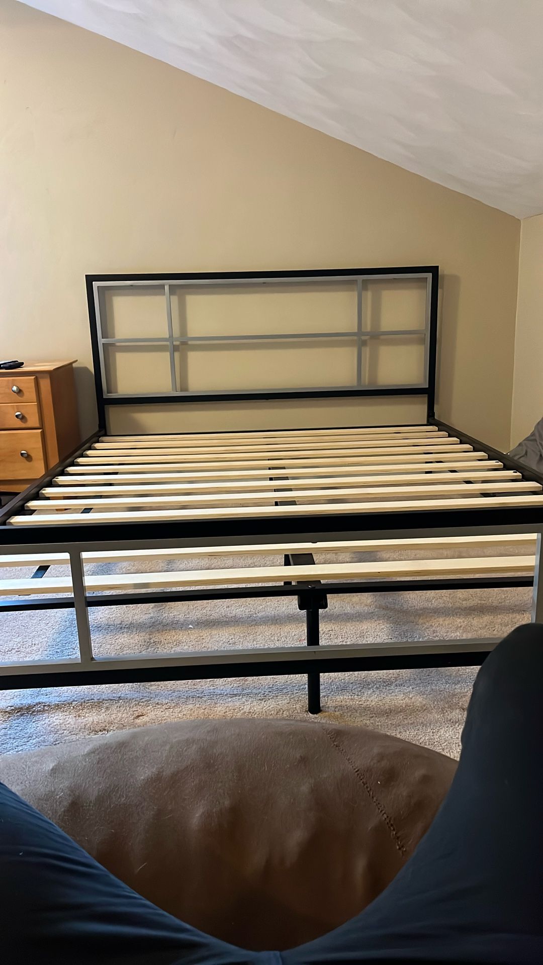Queen size bed frame