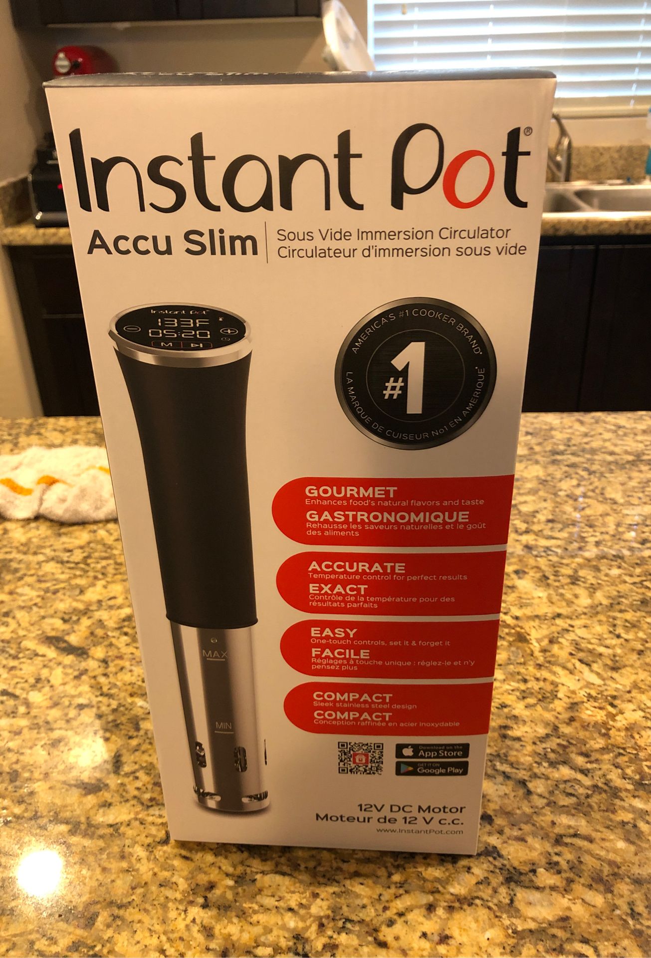 Instant pot sous vide accu slim