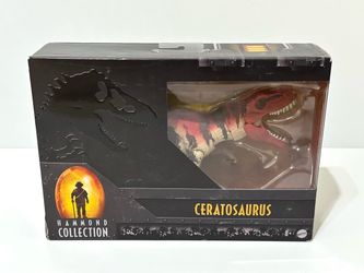 Mattel Jurassic World Hammond Collection Ceratosaurus Figure