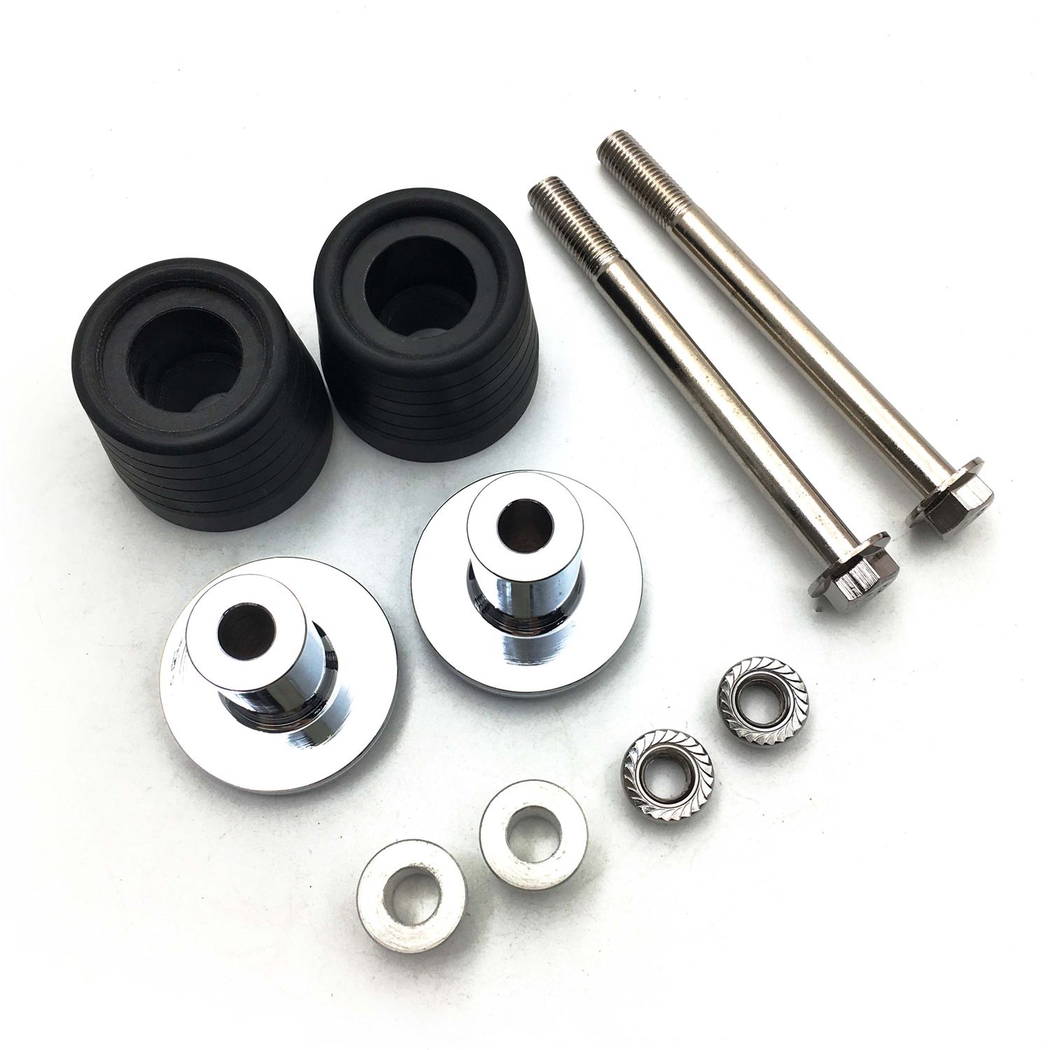 Black Motorsports Frame For Slider Suzuki GSXR600 750 06-08/ Yamaha FJR1300 06-10 PN: MT219-054-BK