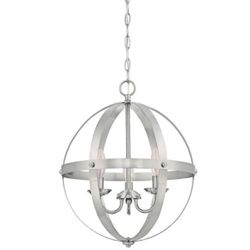 Westinghouse Stella Mira 3-Light Brushed Nickel Pendant (contact info removed)