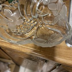 Crystal Large Fruit Platter