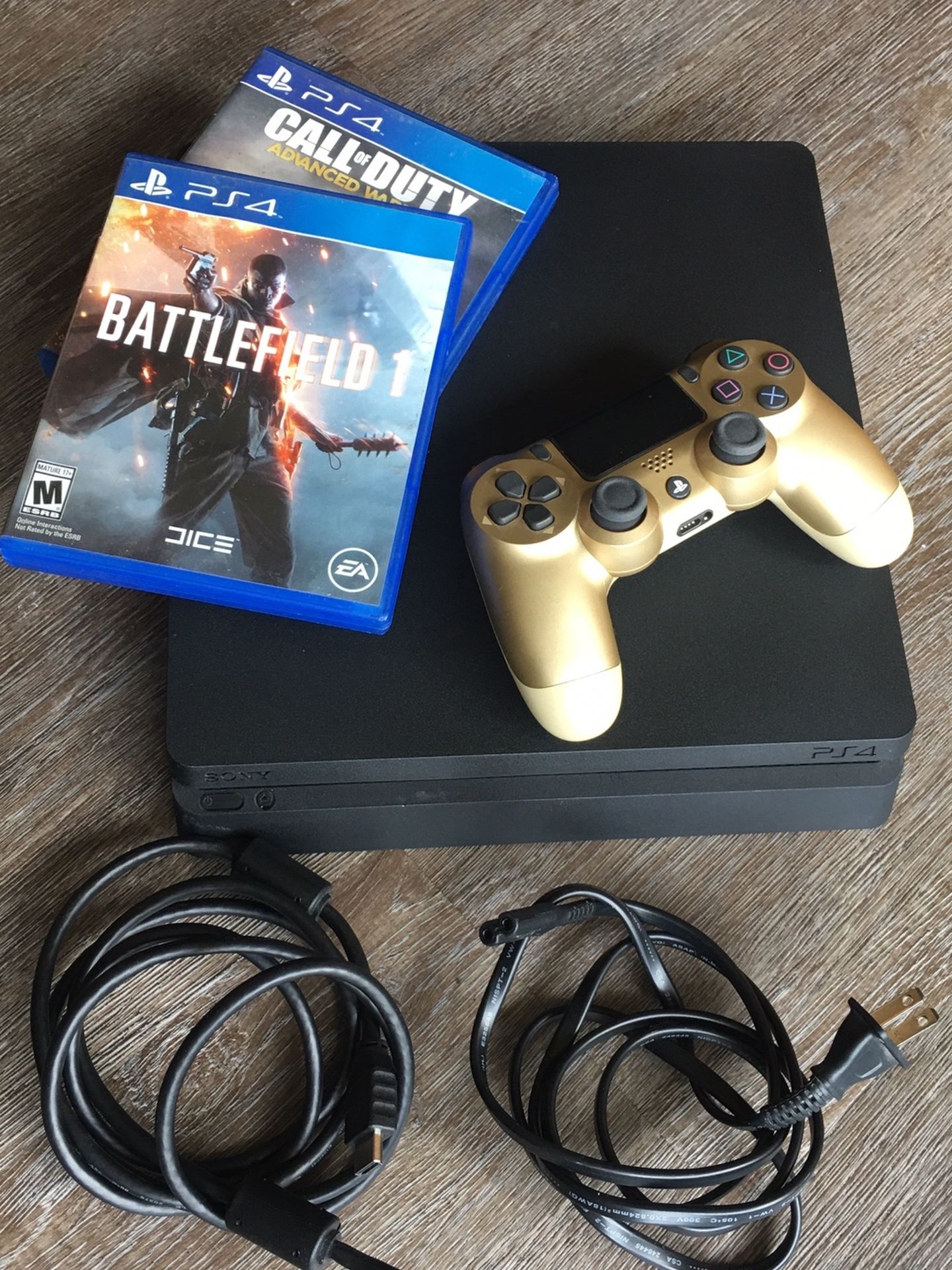 *FOR TRADE* Ps4 Slim System W/ Controller & Games