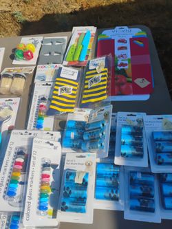 Variety of items