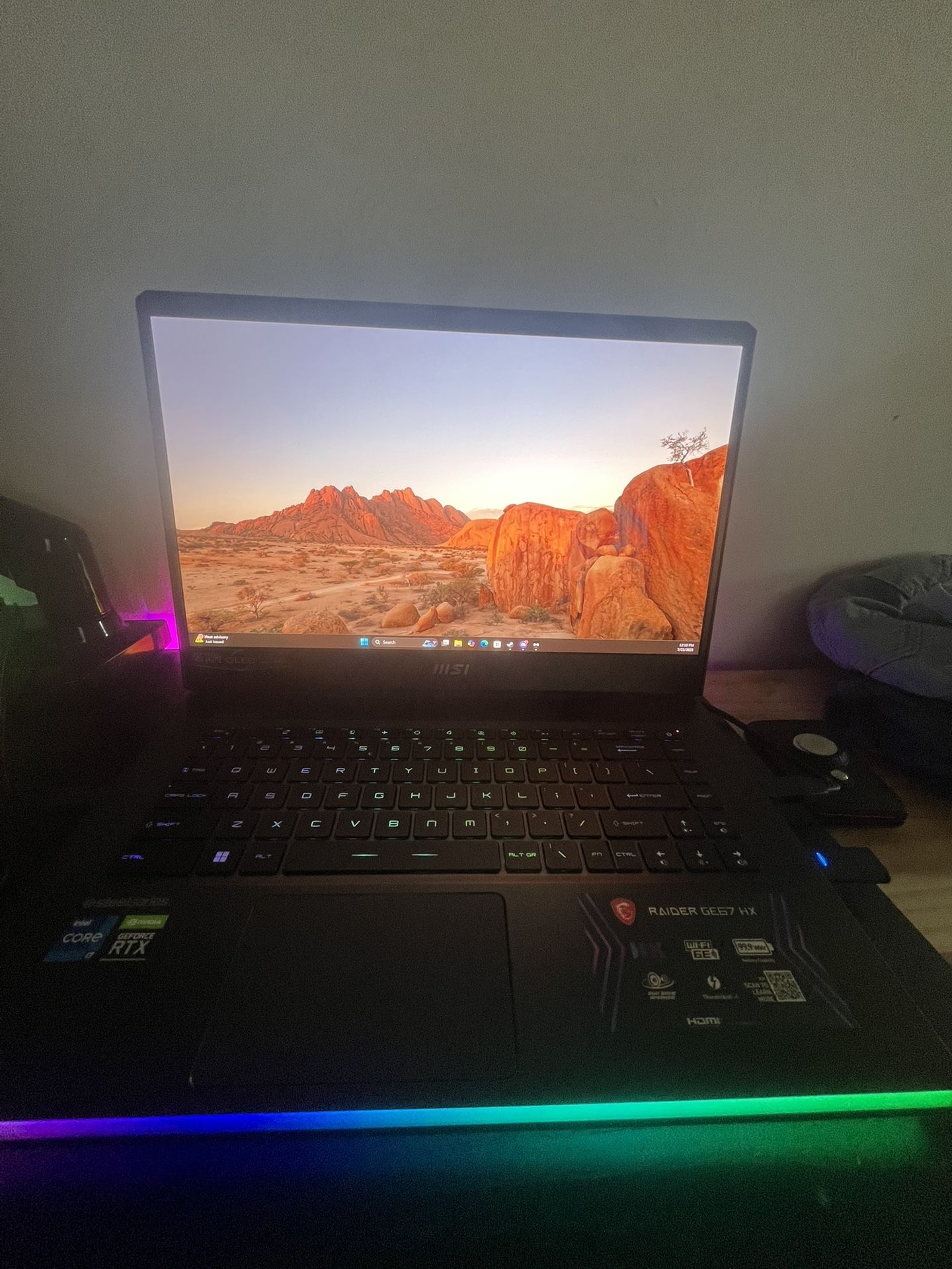 msi raider ge67 hx