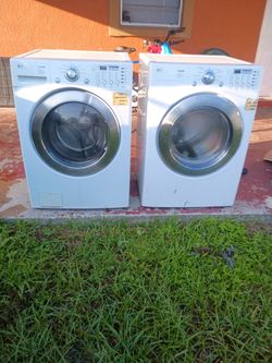 Washer and dryer