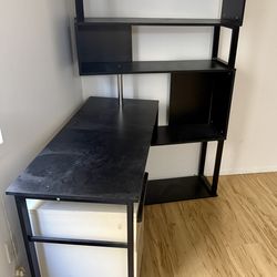Functional corner or straight desk