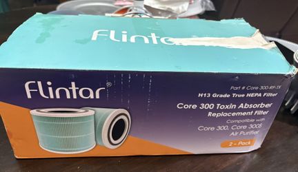Flintar Core 300 Toxin Absorber Replacement Filters, Made in TAIWAN, Compatible with LEVOIT Core 300