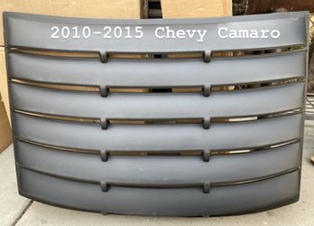 10-15 Chevy Camaro louvered back windshield
