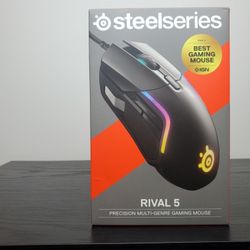 New - Steelseries Rival 5 Precision Gaming Mouse