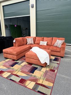 π§‘ Ashley Aviemore L-Shape Sectional Sofa/Couch