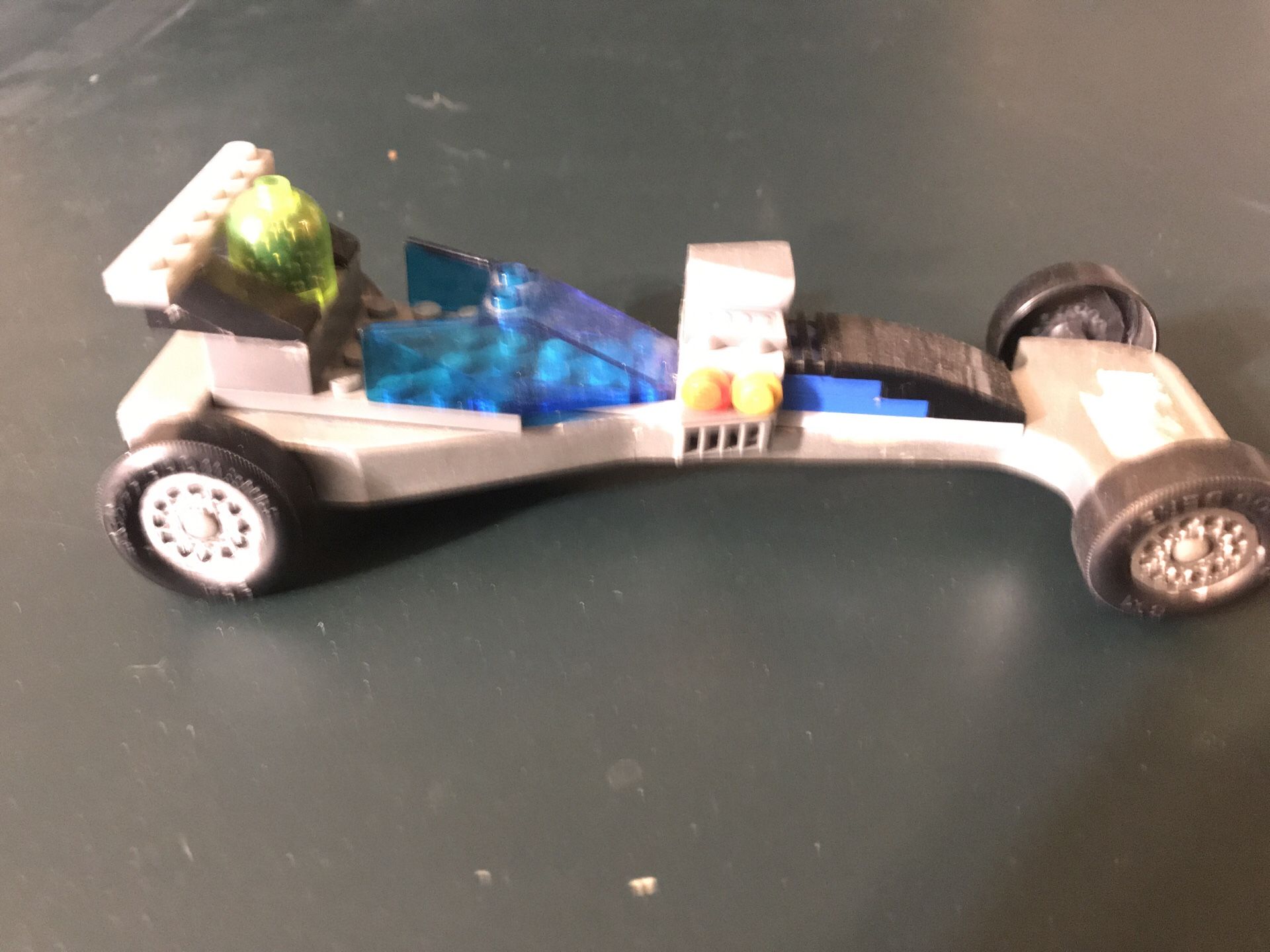 LEGO pinewood derby car-won best in design!