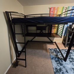 Desk Loft Bed workstation