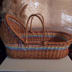 Rattan Bassinet 