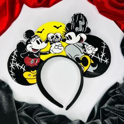 Mickey And Minnie monsters Disney Ears 