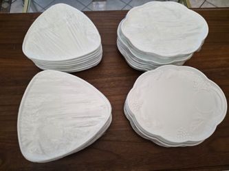 Milk Glass Plates