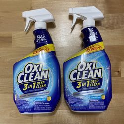 OxiClean 3-in-1 Deep Clean multipurpose spray 