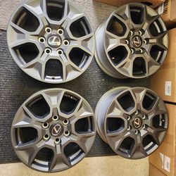 2025 LEXUS GX550 18" WHEELS 
TACOMA 4RUNNER TUNDRA SEQUOIA LAND CRUISER