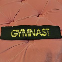 Gymnast Justice reversible headband.
