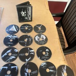 P90X Extreme Home Fitness The Workouts Complete 12+Bonus Discs DVD Setting