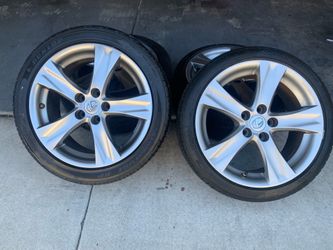 Lexus IS 18” wheels and tires