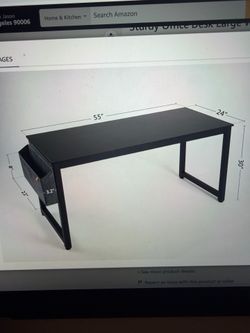 BLACK DESK