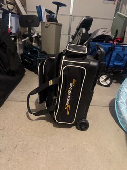 Storm streamline 2 ball bowling bag.
