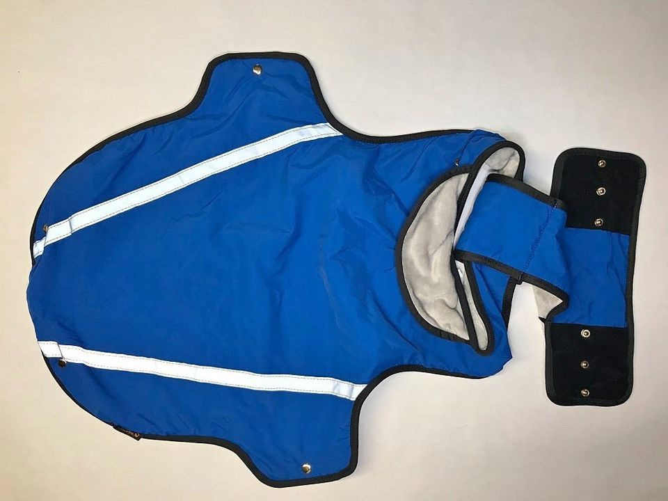 Dog Reflective Vest Blue Large {2118}.[Parma]